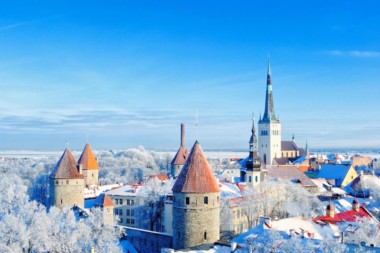 Lootsi Apartment With Sauna, Next To Old Town, City Center, Port Tallinn Luaran gambar